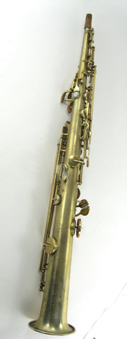Conn New Wonder II Soprano Saxophone Gold Plate (1925)