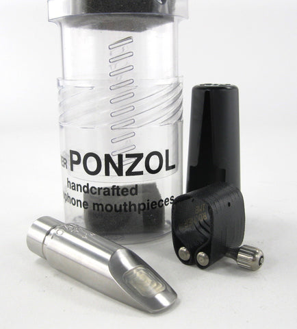 Ponzol Stainless Steel 65 (.065) Soprano Saxophone Mouthpiece
