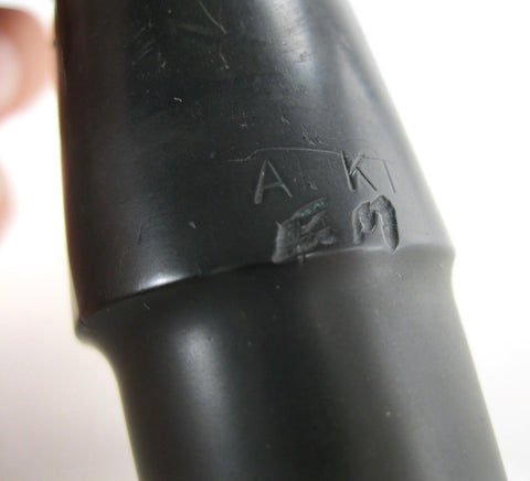 Unbranded Zinner? EM Hard Rubber .105 Tenor Saxophone Mouthpiece