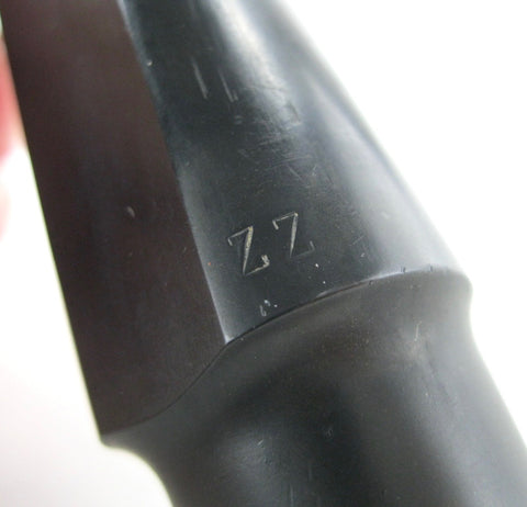 Unbranded Zinner? EM Hard Rubber .105 Tenor Saxophone Mouthpiece