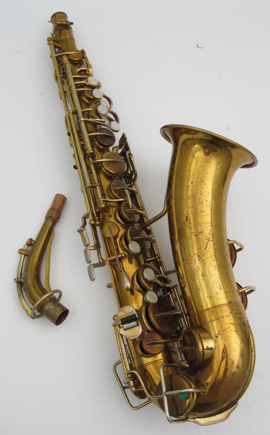 Martin Handcraft Imperial Alto Saxophone (1933)   - Used and  New Saxophones and Saxophone Mouthpieces